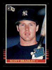 Scott Bradley #37 Baseball Cards 1985 Donruss Prices