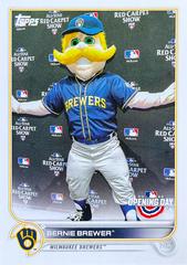 Bernie Brewer #M-12 Baseball Cards 2022 Topps Opening Day Mascots Prices