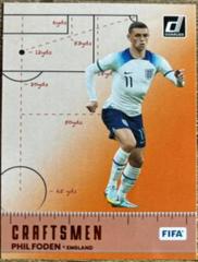 Phil Foden [Orange] #7 Soccer Cards 2022 Panini Donruss Craftsmen Prices