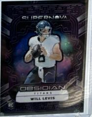 Will Levis [Purple Electric Etch] #4 Football Cards 2023 Panini Obsidian Supernova Prices