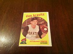 Dan Kravitz #536 Baseball Cards 1959 Topps Prices
