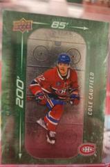 Cole Caufield [Green] #DM-4 Hockey Cards 2023 Upper Deck 200' x 85' Prices