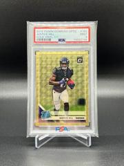 Justice Hill [Gold] #183 Football Cards 2019 Donruss Optic Prices