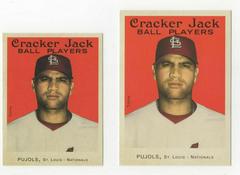 Albert Pujols [Sticker Portrait] #3 Baseball Cards 2004 Topps Cracker Jack Prices