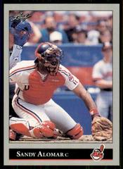 Sandy Alomar, Jr Baseball Cards 1992 Leaf Prices