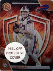 Josh Allen Football Cards 2022 Panini Elements Fire Prices