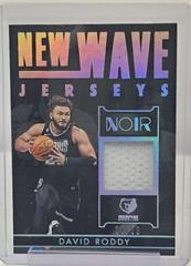 David Roddy #NWJ-DVR Basketball Cards 2022 Panini Noir New Wave Jerseys Prices