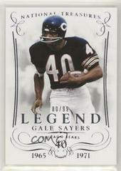 Gale Sayers Football Cards 2014 Panini National Treasures Prices