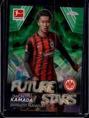 Daichi Kamada [Green] Soccer Cards 2021 Topps Chrome Bundesliga Sapphire Prices