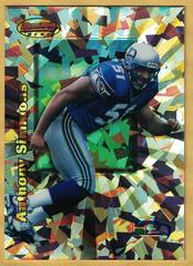 Anthony Simmons [Atomic Refractor] Football Cards 1998 Bowman's Best Prices