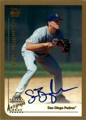 Sean Burroughs [Certified Autograph] Baseball Cards 1999 Topps Traded Prices