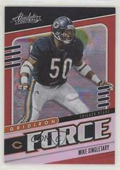 Mike Singletary [Spectrum Red] #5 Football Cards 2019 Panini Absolute Gridiron Force Prices
