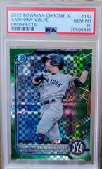 Anthony Volpe [X] Baseball Cards 2022 Bowman Chrome Prospects Prices