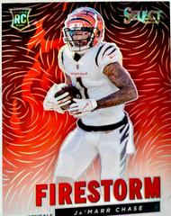 Ja'Marr Chase #FS-24 Football Cards 2021 Panini Select Firestorm Prices
