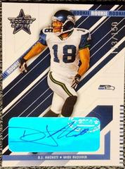 D.J. Hackett [Autograph] #214 Football Cards 2004 Leaf Rookies & Stars Prices