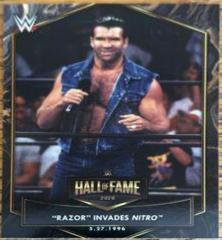 Razor' Invades Nitro #HOF-1 Wrestling Cards 2021 Topps WWE Hall of Fame Tribute Prices