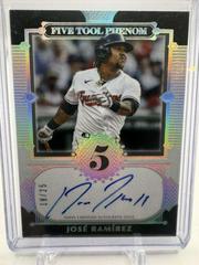 Jose Ramirez #FTP-JR Baseball Cards 2023 Topps Five Star Five Tool Phenom Autograph Prices