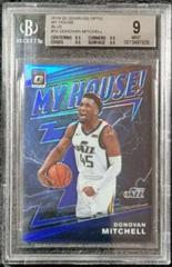 Donovan Mitchell [Blue] #16 Basketball Cards 2019 Panini Donruss Optic My House Prices