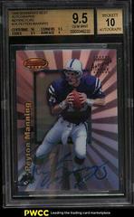 Peyton Manning [Refractor] #7a Football Cards 1998 Bowman's Best Autographs Prices