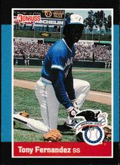 Tony Fernandez #25 #25 Baseball Cards 1988 Panini Donruss All Stars Prices
