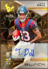 Tank Dell [Autograph Gold] #102 Football Cards 2023 Panini Black Prices