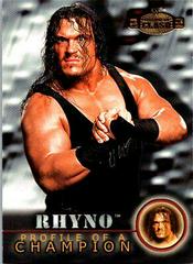 Rhyno #77 Wrestling Cards 2001 Fleer WWF Championship Clash Prices