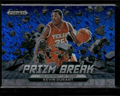 Kevin Durant [Blue Shimmer] #15 Basketball Cards 2023 Panini Prizm Draft Picks Break Prices