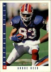 Andre Reed Football Cards 1993 Panini Score Prices