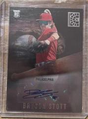 Bryson Stott [Silver] Baseball Cards 2022 Panini Capstone Rookie Autographs Prices