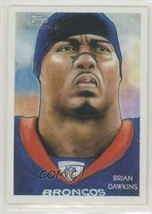 Brian Dawkins #C97 Football Cards 2009 Topps National Chicle Prices