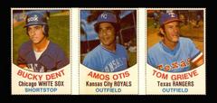 Dent, Otis, Grieve [Hand Cut Panel] Baseball Cards 1977 Hostess Prices