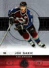 Joe Sakic #21 Hockey Cards 2002 SP Authentic Prices