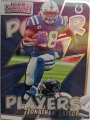 Jonathan Taylor #PWR-JTA Football Cards 2022 Panini Contenders Power Players Prices