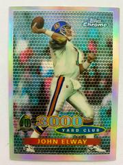 John Elway [Refractor] #133 Football Cards 1996 Topps Chrome Prices