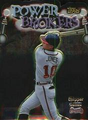 Chipper Jones #PB16 Baseball Cards 1999 Topps Power Brokers Prices