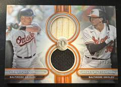 Adley Rutschman / Cal Ripken Jr. [Orange Dual Player] #DR2-RR Baseball Cards 2024 Topps Tribute Dual Relic Prices