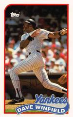 Dave Winfield Baseball Cards 1989 Topps Ljn Baseball Talk Prices