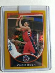 Chris Bosh [Gold Refractor] Basketball Cards 2007 Bowman Chrome Prices