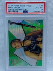 Rhea Ripley [Green] Wrestling Cards 2020 Topps WWE Finest Prices