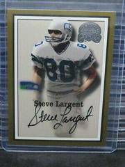 Steve Largent [Autograph] Football Cards 2000 Fleer Greats of the Game Autographs Prices