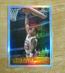 Scottie Pippen [Refractor] Basketball Cards 1996 Topps Chrome Prices