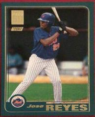 Jose Reyes Baseball Cards 2001 Topps Traded Prices