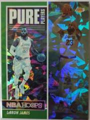 LeBron James [Green Ice] Basketball Cards 2021 Panini Hoops Pure Players Prices