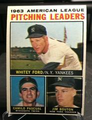 AL Pitching Leaders #4 Baseball Cards 1964 Topps Prices