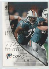 Vernon Carey [Gold] #113 Football Cards 2004 SP Authentic Prices
