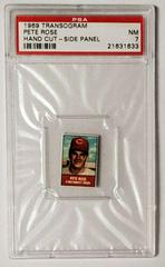 Pete Rose [Hand Cut Side Panel] Baseball Cards 1969 Transogram Prices