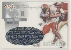 Dwight Freeney [Silver] Football Cards 2002 Sage Autographs Prices