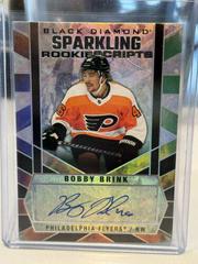 Bobby Brink #SCR-BB Hockey Cards 2022 Upper Deck Black Diamond Sparkling Rookie Scripts Prices