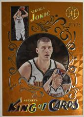 Nikola Jokic [Orange] #5 Basketball Cards 2021 Panini Illusions King of Cards Prices