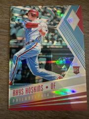 Rhys Hoskins [Carolina Blue] #5 Baseball Cards 2018 Panini Chronicles Phoenix Prices